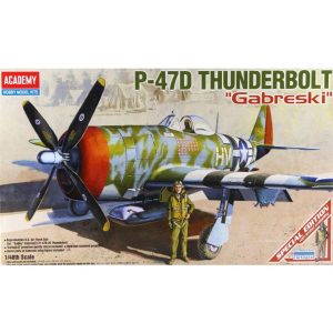 1/48 P-47D Gabreski Uçak Maketi, Academy 12222