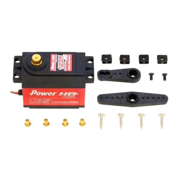 Aluminium Middle Casing Hv Coreless Digita, Power HD 1235Mg - Görsel 2