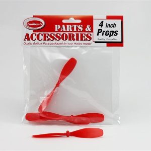 125 4 Plastic Propellers- 3 Adet