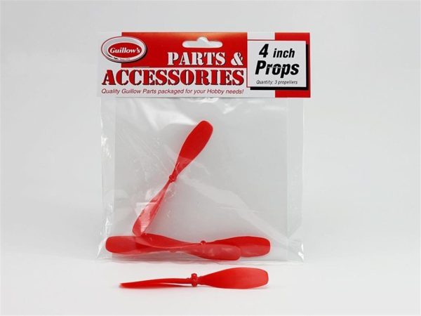 125 4 Plastic Propellers- 3 Adet