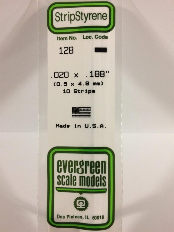 0 50*4 80*355 Mm Köşeli Çubuk-10 Adet -Beyaz, Evergreen 128