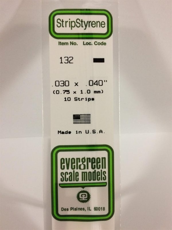 0 75*1 00*355 Mm Köşeli Çubuk-10 Adet -Beyaz, Evergreen 132