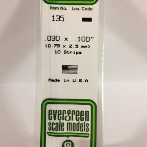 0 75*2 50*355 Mm Köşeli Çubuk-10 Adet -Beyaz, Evergreen 135