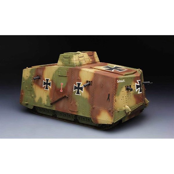 1/35 Alman A7V Krupp Tank Maketi, Meng TS017 - Görsel 4