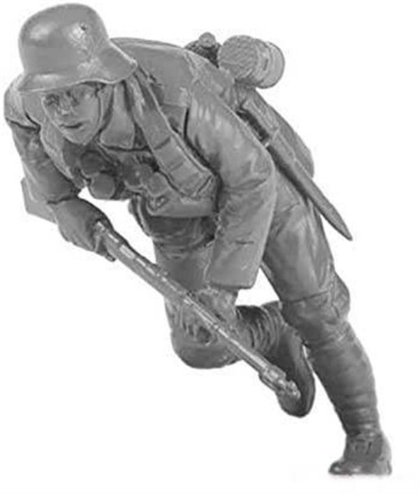 1/35 Alman İmparatorluk Askerleri 4 Adet Figür Maketi, Meng HS010 - Görsel 4
