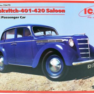 1/35 Moskvitch-401-420 Saloon Soviet Passenger Car Maketi, ICM 35479