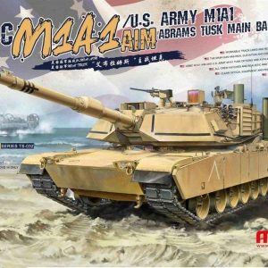 1/35 Amerikan M1A1 AIM/TUSK Tank Maketi, Meng TS032