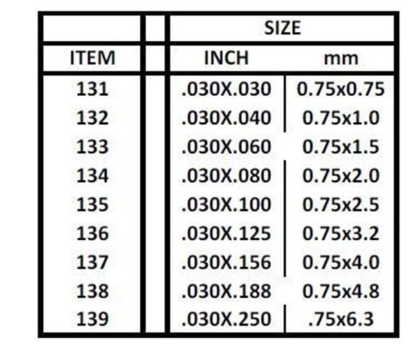 0 75*6 30*355 Mm Köşeli Çubuk-10 Adet -Beyaz, Evergreen 139 - Görsel 3