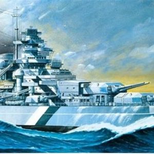 1/800 Bismarck Gemisi Motorlu Maketi, Academy 14208