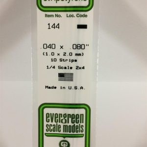 1 00*2 00*355 Mm Köşeli Çubuk-10 Adet -Beyaz, Evergreen 144