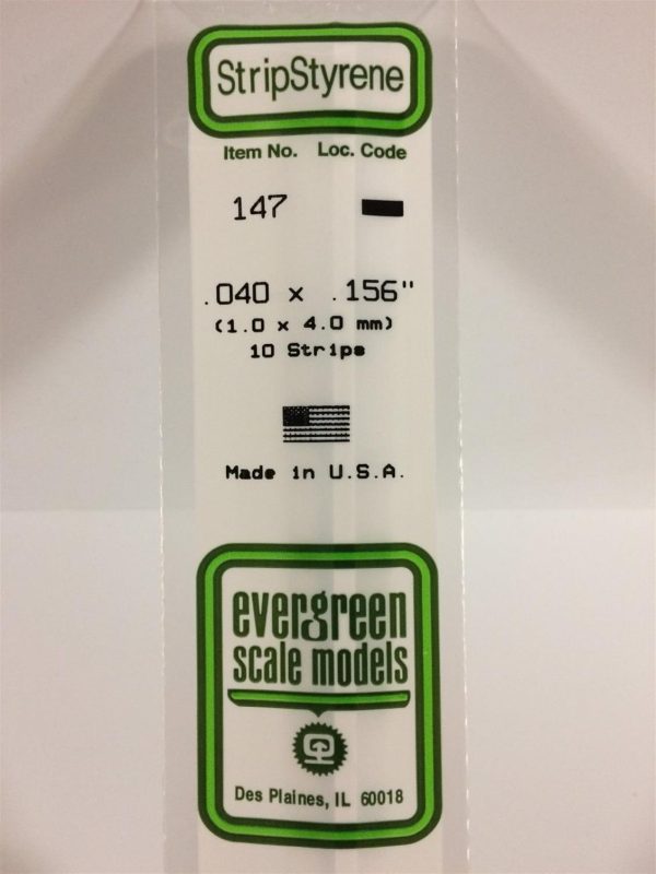 1 00*4 00*355 Mm Köşeli Çubuk-10 Adet -Beyaz, Evergreen 147