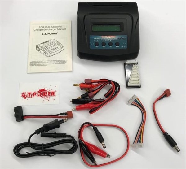 AD8 Çok Amaçlı Şarj Aleti Giriş:220 Volt/ DC18Volt, GT Power 147 - Görsel 2