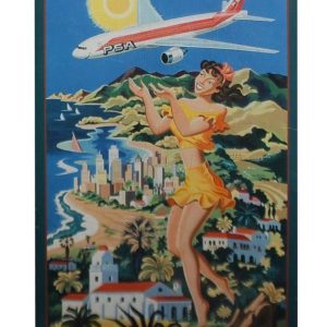 1/144 Psa 777-200 (Smiley Face Sunset Livery Maketi, Mini Craft 15003