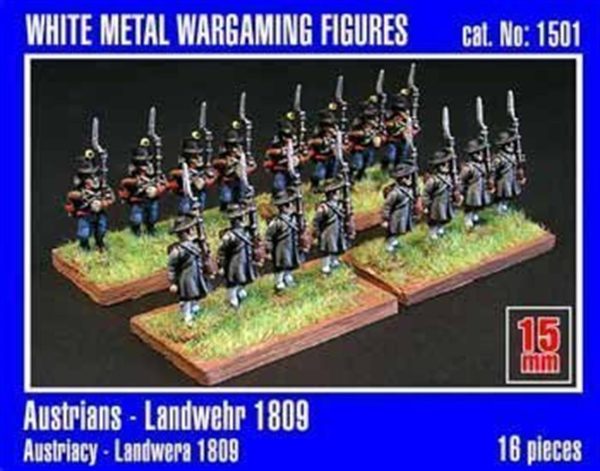 15Mm Austrians-Landwehr 180916 Pieces Maketi, Mirage 1501