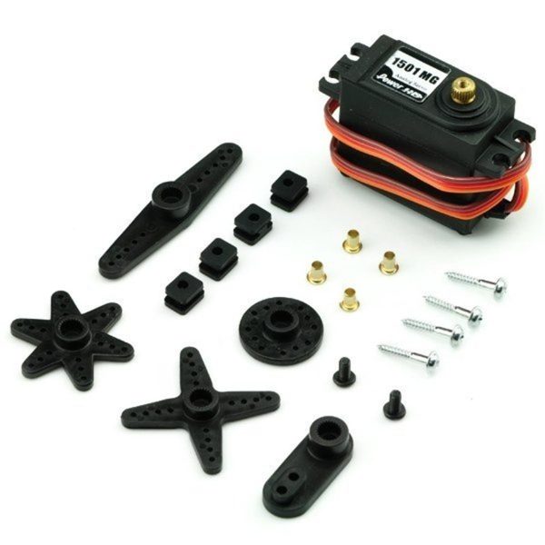 Analog Stnd.Srv.-63Gr-4.8/6.0V Kg/Cm 15.5/1, Power HD 1501Mg - Görsel 3