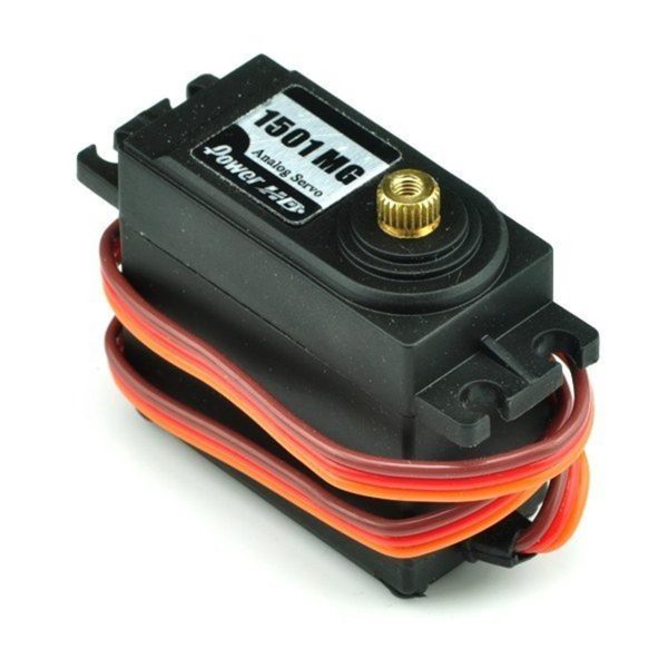 Analog Stnd.Srv.-63Gr-4.8/6.0V Kg/Cm 15.5/1, Power HD 1501Mg - Görsel 2