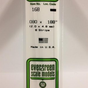 2 00*4 80*355 Mm Köşeli Çubuk-8 Adet -Beyaz, Evergreen 168