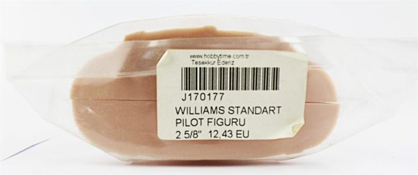 170177 WILLIAMS STANDART PILOT FIGÜRÜ 2 5/8 - Görsel 3