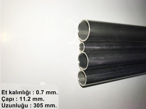 Paslanmaz Çelik Yuvarlak Boru -07 Mm. Çeper, K&S 17121