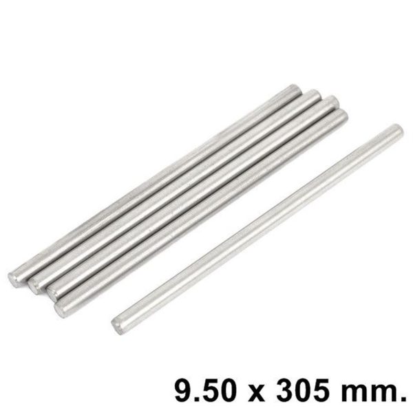 Paslanmaz Çelik Yuvarlak Çubuk -950 Mm. -Uz, K&S 17143