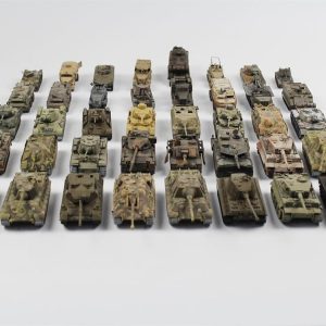 1/72 Muhtelif Askeri Araç Yapılmış Maketleri