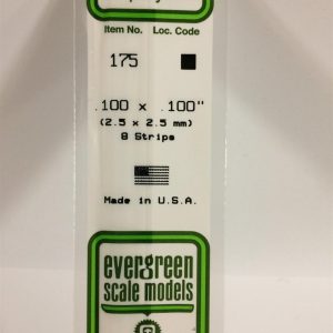 2 5*2 50*355 Mm Köşeli Çubuk-8 Adet -Beyaz, Evergreen 175