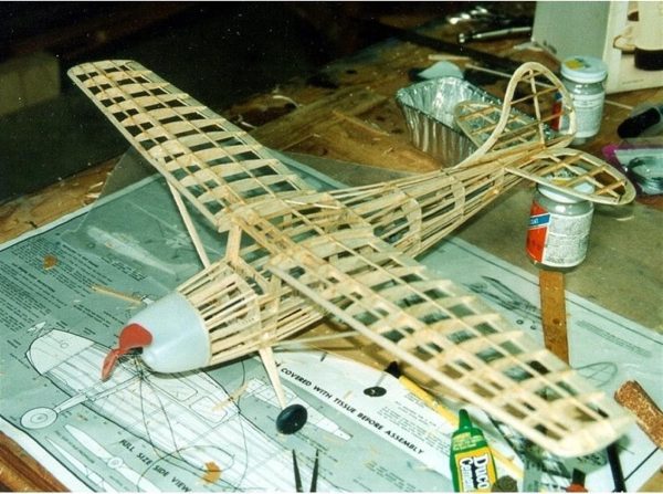 302Lc 1/18 Cessna 170 Model Kit, Laser Cut - Görsel 2