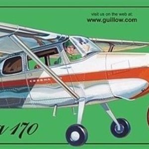 302Lc 1/18 Cessna 170 Model Kit, Laser Cut