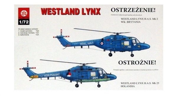 1/72 Westland Aerospatıale Navy Lynx Has Mk. Maketi, Fujimi 18500 - Görsel 2