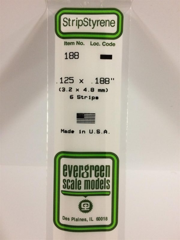 3 20*4 80*355 Mm Köşeli Çubuk-6 Adet -Beyaz, Evergreen 188