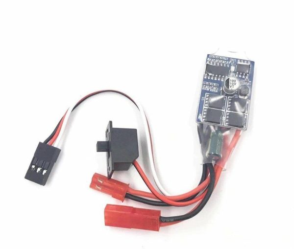 20 Amper Elektronik Hız Kontrol Fırçalı Motor için Frenli 3.0V-9.4V - Görsel 4