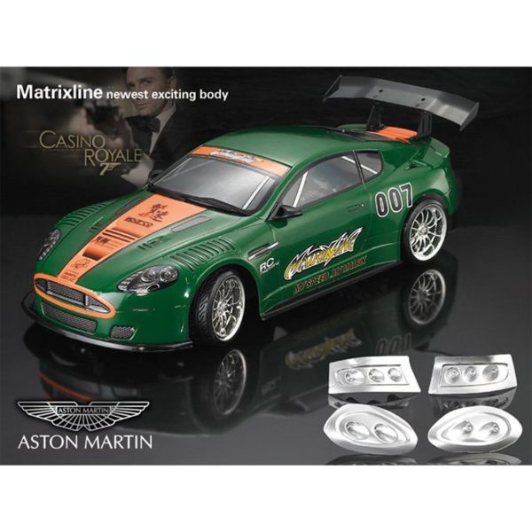 1/10 Aston Martın Dbr9 PC Bodyshell, Matrixline 201020 - Görsel 2