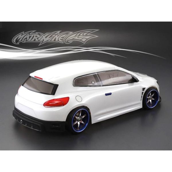 1/10 Volkswagen Scirocco PC Body, Matrixline 201216 - Görsel 3