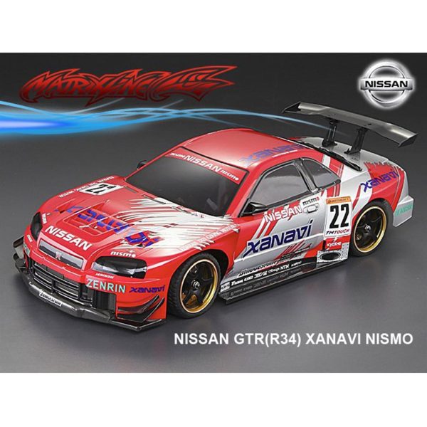 1/10 Nissan Gtr (R34) Xanavı Nısmo Pc Body, Matrixline 201407 - Görsel 2