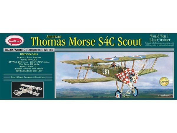 201Lc 1/14 Thomas Morse Scout Model Kit, Laser C
