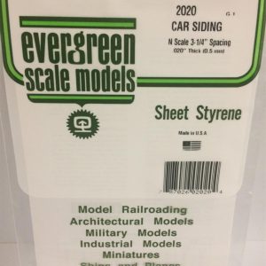 150*300Mm Konteynır Yan Kaplama-N Scale-0 50M, Evergreen 2020