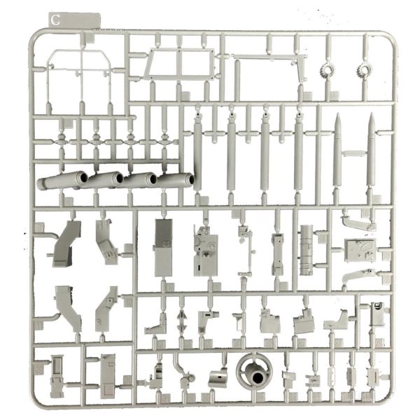 1/35 Alman 12.8 cm FlaK 40 İkiz Topu Maketi, Takom 2023 - Görsel 3
