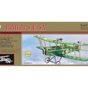 202Lc 1/14 British Se5A Model Kit, Laser Cut