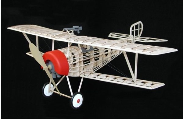203Lc 1/12 Nieuport II Model Kit, Laser Cut - Görsel 3