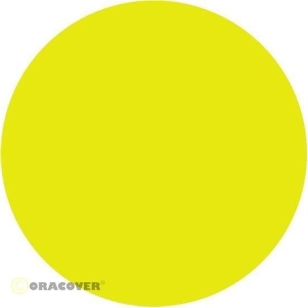 Fluoresant Yellow Fılm-1 Metre, Oracover 21-031-M - Görsel 2