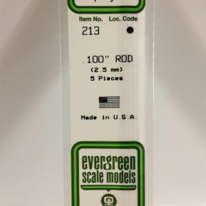 2 50*355Mm Yuvarlak Cubuk-5 Adet -Beyaz, Evergreen 213