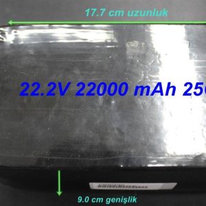 22.2V-22000 Mah-25C-6S Lipo Pil, Yuntong