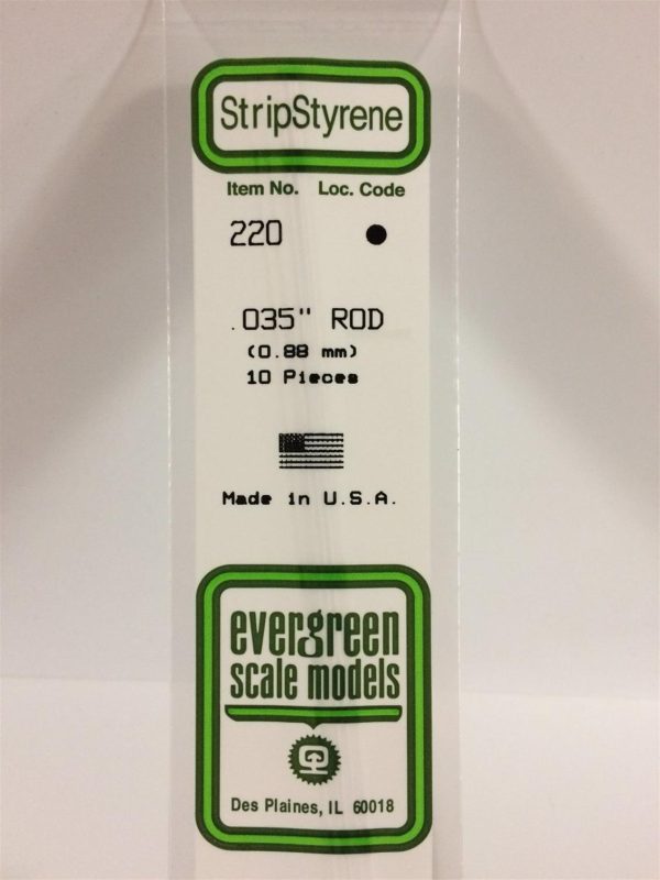 0 88*355Mm Yuvarlak Cubuk-10 Adet -Beyaz, Evergreen 220