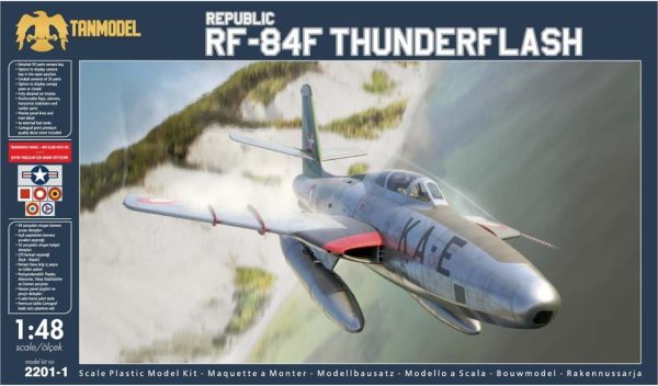1/48 Republic Rf-84F Maketi, Tan Model 2201