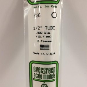 12 70*355 Mm Yuvarlak Profıl-2Adet -Beyaz, Evergreen 236