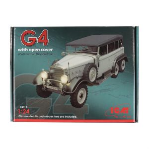Scale 1:24-Typ G4 With Open Cover WWII Germ Maketi, ICM 24012