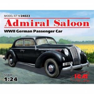 Admiral Saloon WWII German Passenger Car Maketi, ICM 24023