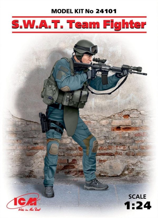 1/24 S.W.A.T. Team Fighter Maketi, ICM 24101