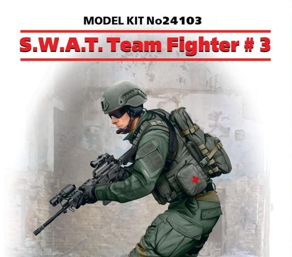 1/24 S.W.A.T. Team Fighter 3 Maketi, ICM 24103