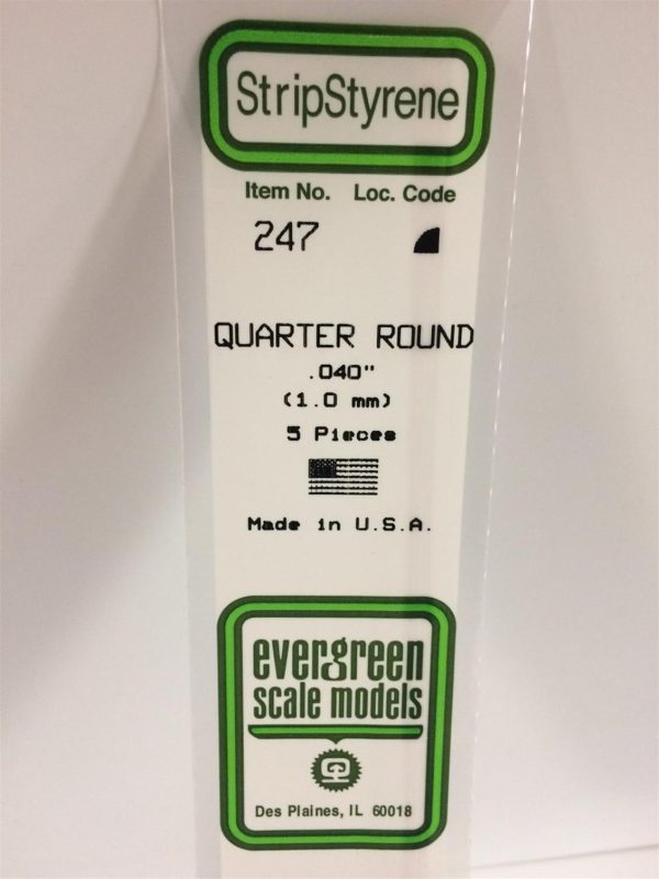 1 00*355 Mm Ceyrek Daıre Cubuk-5Adet -Beyaz, Evergreen 247